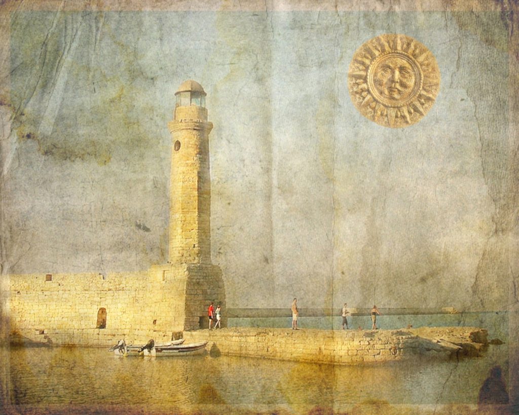 A POSTCARD FROM CRETE by Bob Broglia